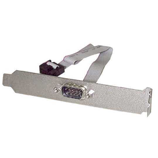 (image for) StarTech.com Serial Male to Motherboard Header Slot Plate